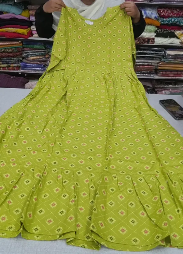 Premium Rayon Full Length Maxi Gown | MG142
